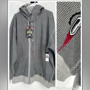 ARTFUL DODGER Men's Heather Grey DWTM Hoodie AM83-H05 $168 NEW